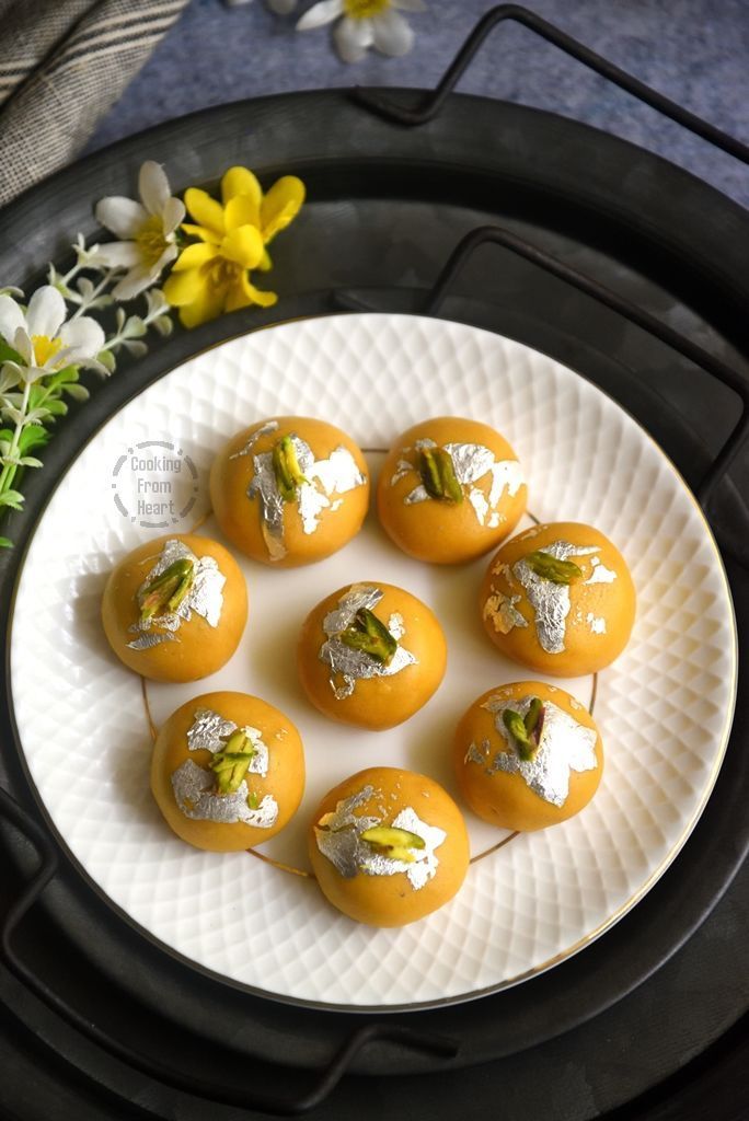 Besan ladoo, gram-flour ladoo