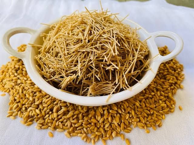 Gahu (wheat) shevai, sun-dried