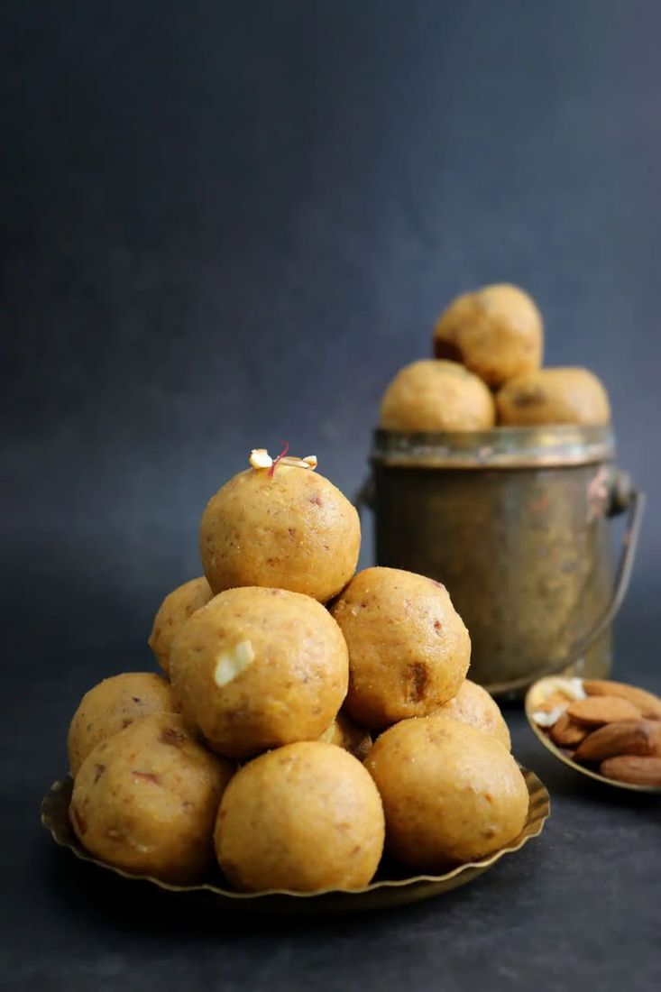 Assorted homemade ladoo