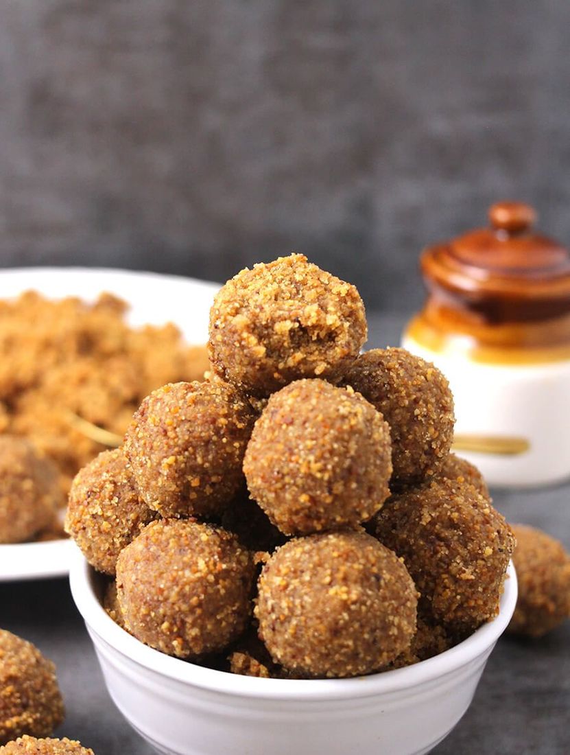 Protein ladoo — high-protein jaggery ladoo